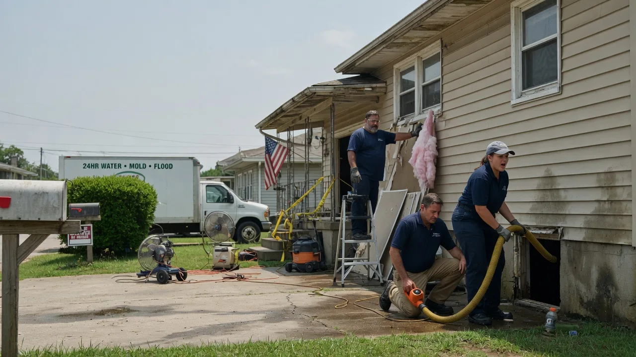 Water Damage Repair in Melissa, TX near me